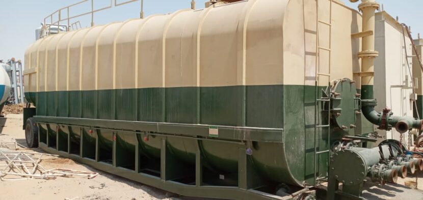 500 BBL FRAC TANK MOUNTED ON SINGLE AXLE