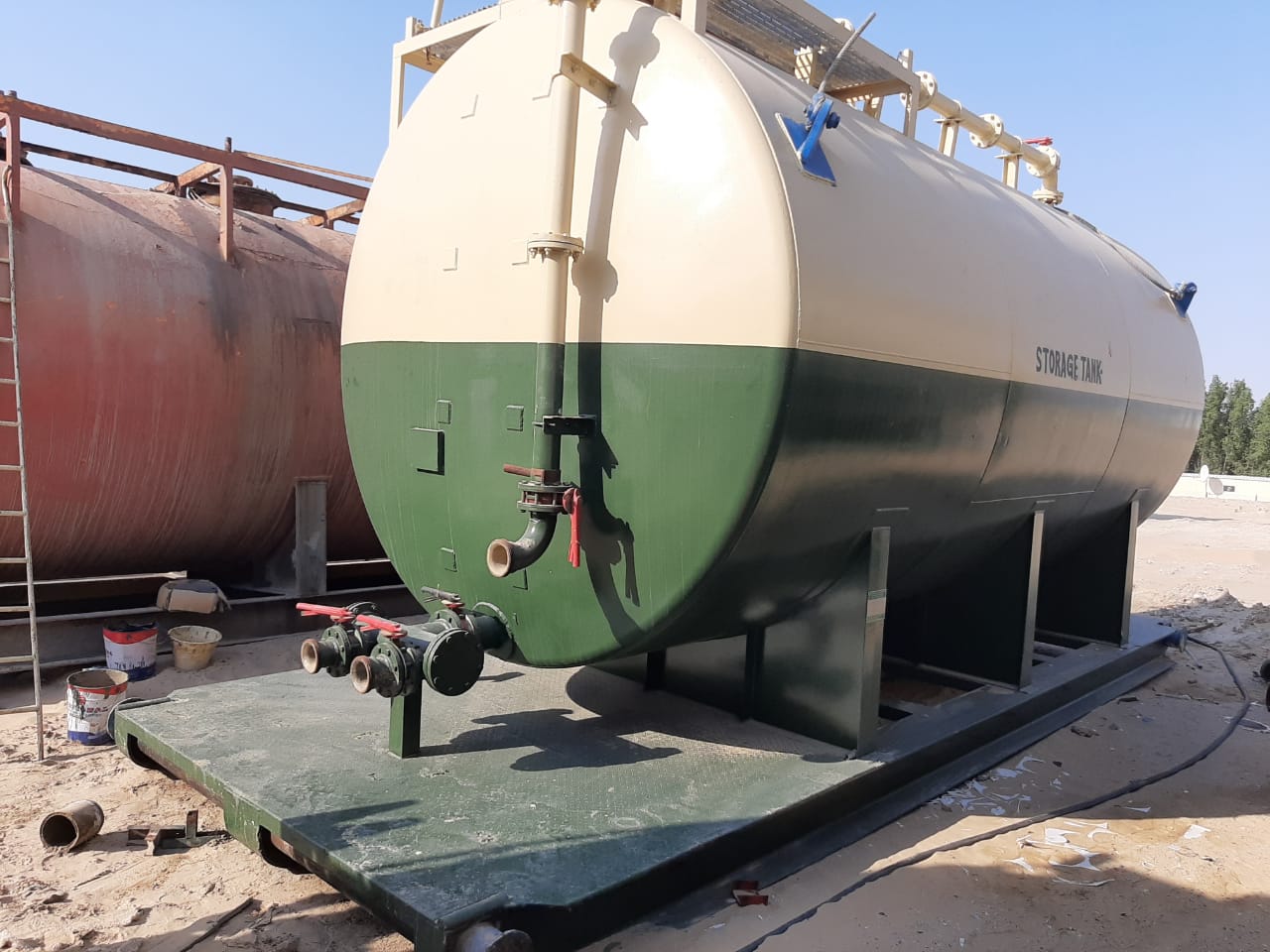 300-100 BBL Storage Tanks