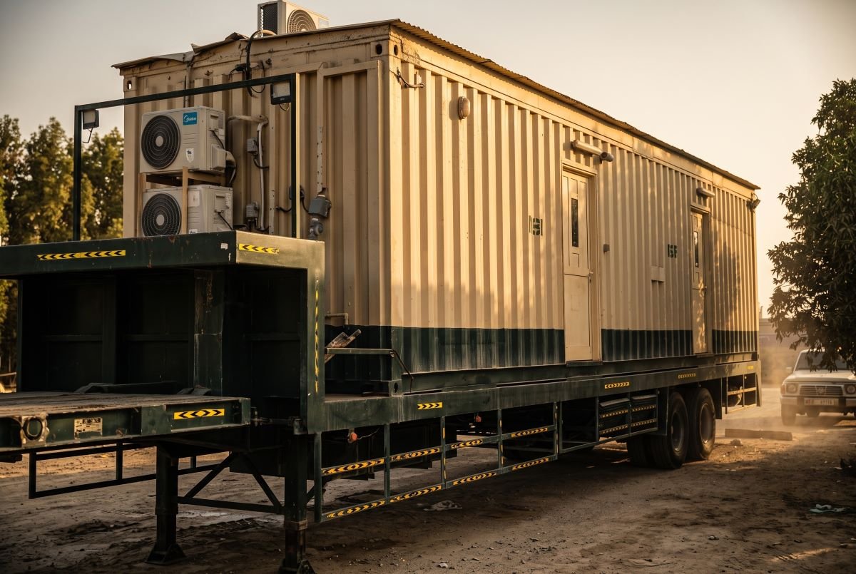 Safety Caravan Unit Trailer-mounted